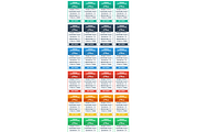 Pricing tables Bootstrap responsive, a Websites & App Template by Bootstraptor (Thumbnail 2 of 2)