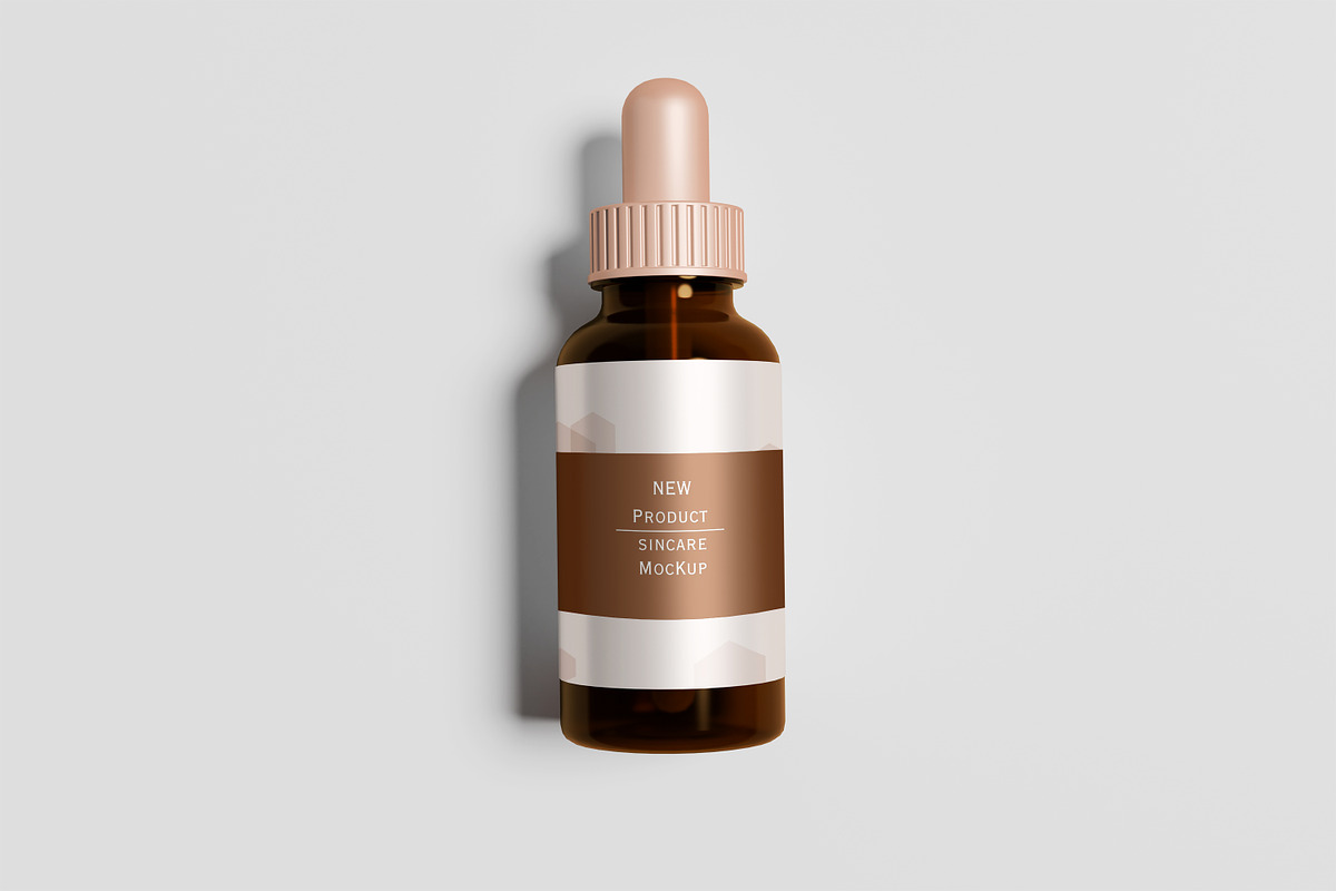 Dropper Bottle Mockup, a Cups & Container Mockup by kebunmockup (Photo 4 of 5)