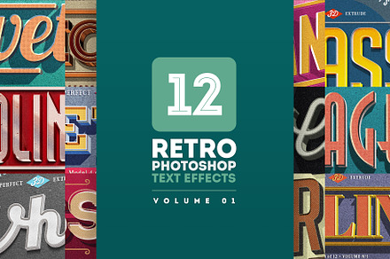 Retro Text Effects V.01