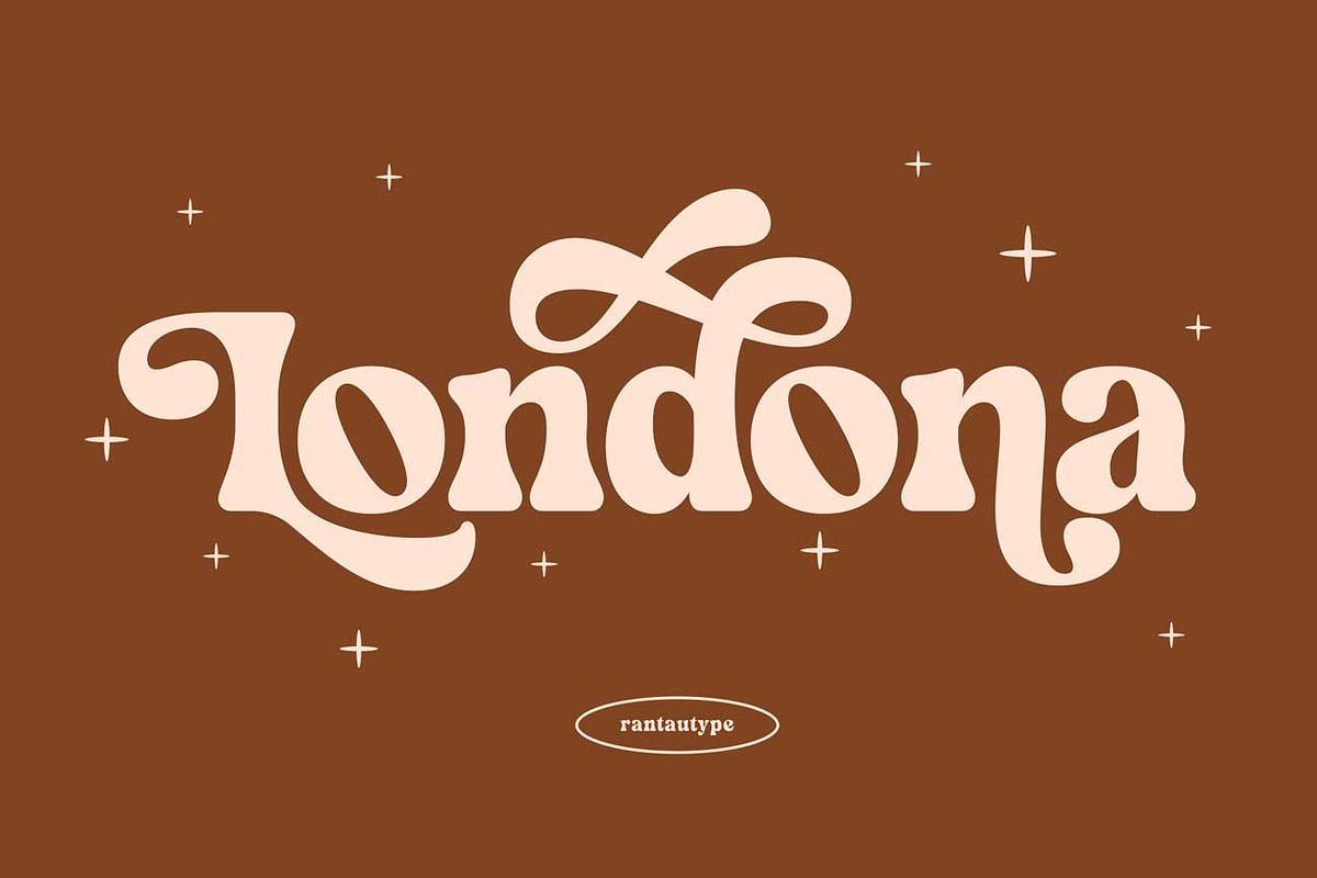 Londona - Retro Serif Font, a Serif Font by RantautypeStudio (Photo 1 of 12)