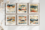 Mountain Motifs Seamless Patterns, a Pattern Graphic by PrintHaven Designs (Thumbnail 2 of 12)