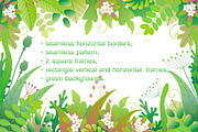 Green Leaves  Freshness, a Decorative Illustration by Valentyna Smordova (Thumbnail 2 of 8)