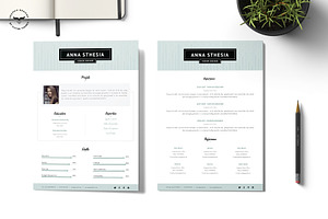 Fashion Designer CV Template