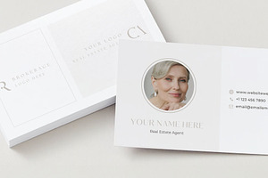 Real Estate Business Card Template