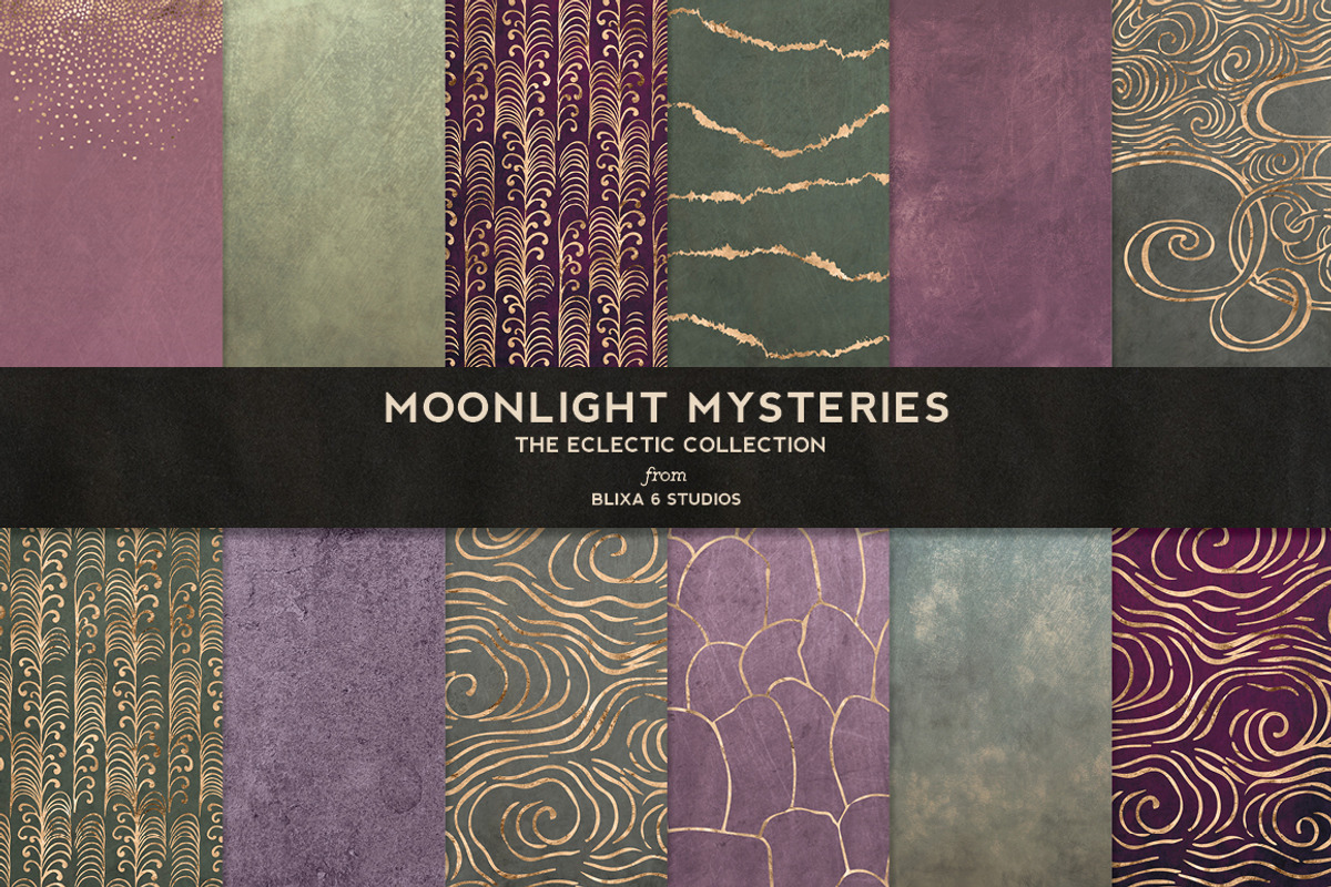 36 Wabi Sabi Worlds, a Pattern Graphic by Blixa 6 Studios (Photo 3 of 7)