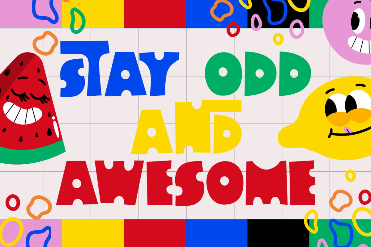 Typo Tingle - Quirky Fun Font, a Font by PutraCetol Studio (Photo 2 of 5)