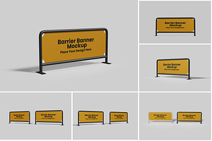 Barrier Banner Mockup