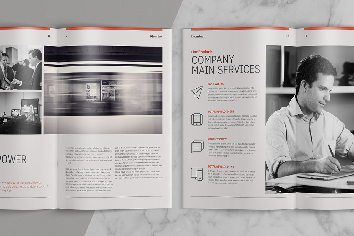 Annual Report, a Brochure Template by Kovalski (Photo 6 of 10)