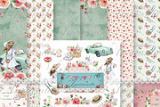 Vida - Romantic Spring Kit (No-AI), a Pattern Graphic by MadeByAmaranta (Thumbnail 1 of 5)