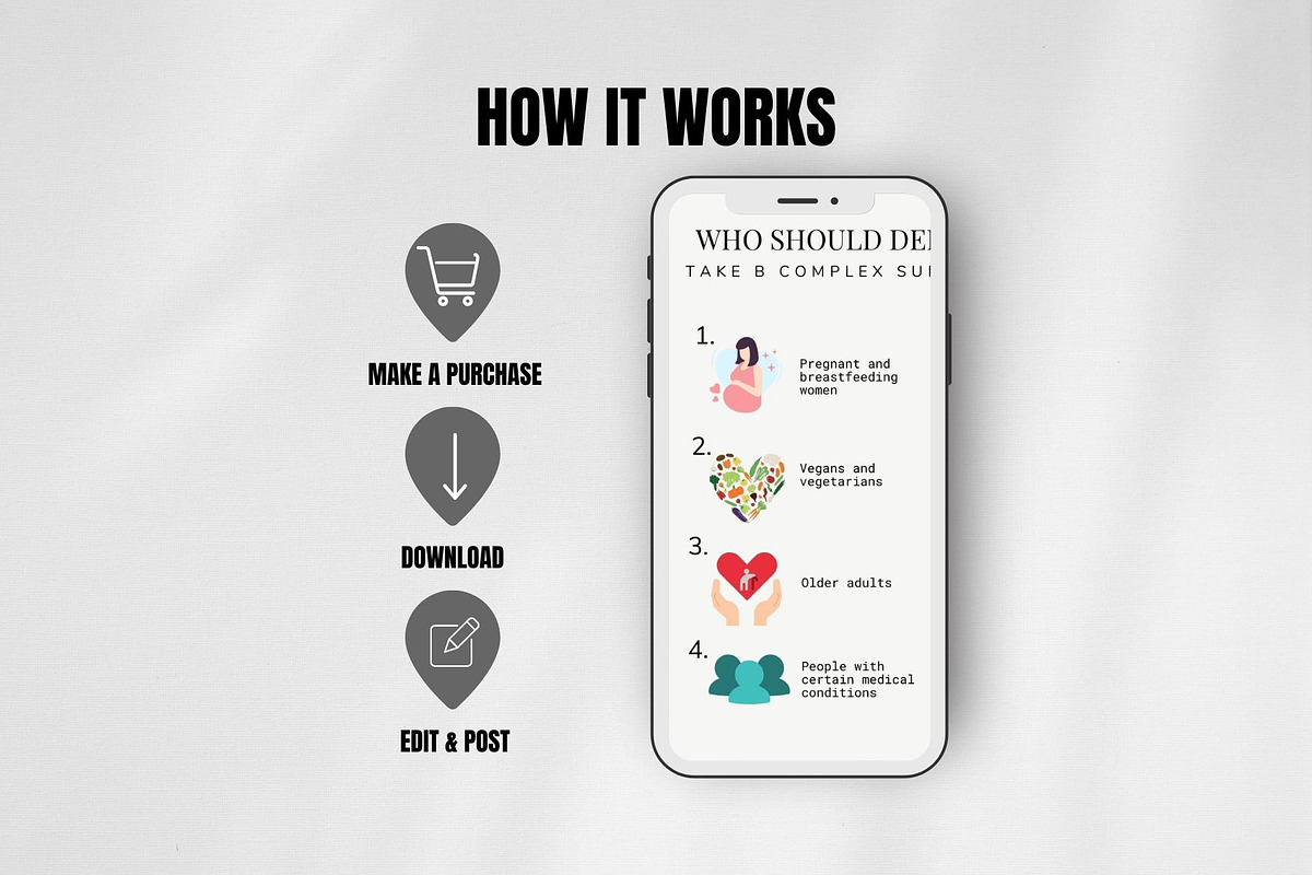 Nutrition Instagram Post Template, a Social Media Template by CreativeTempHub (Photo 7 of 7)