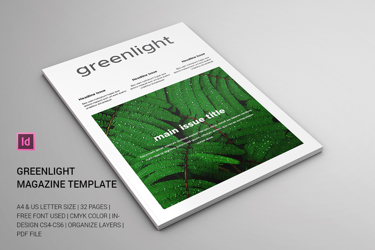 Greenlight Magazine, a Magazine Template by Bookrak Graphic Design (Photo 1 of 8)