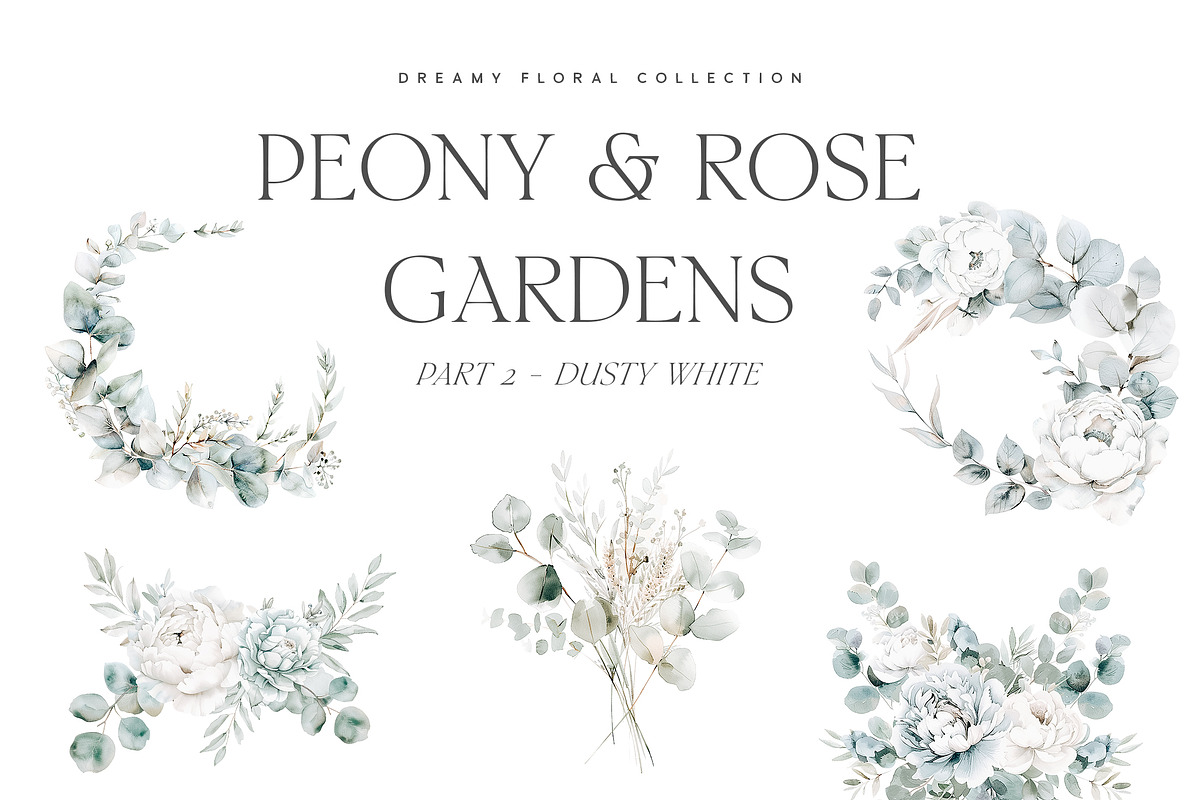 Peony & Rose Gardens - Library, a Decorative Illustration by Isabelle Salem (Photo 5 of 11)