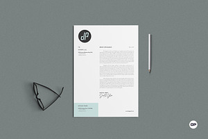 Minimalist Letterhead