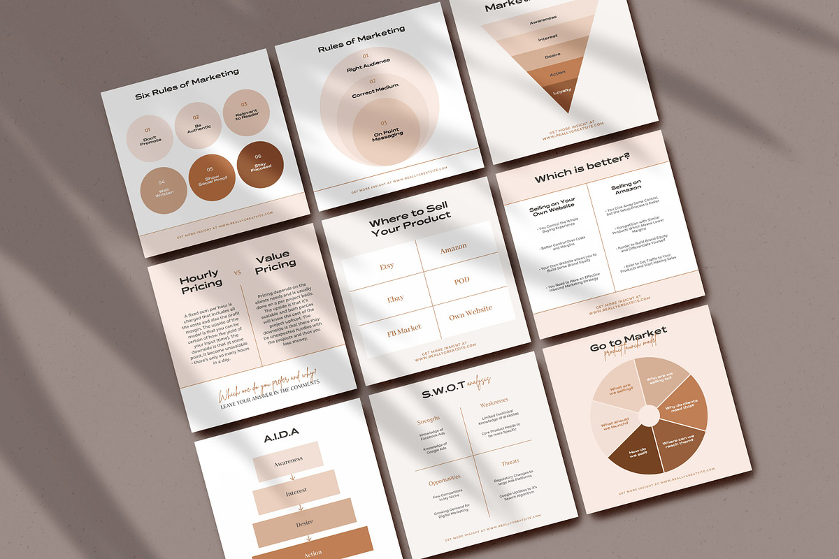 Marketing Pro Instagram Templates, a Social Media Template by AndrewPixel (Photo 12 of 15)