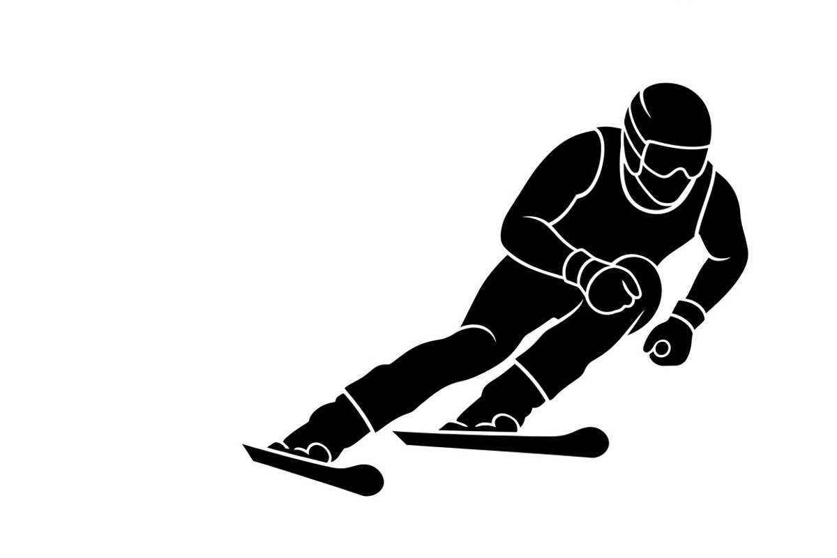 collection of Winter Ski Silhouette, an Illustration by Amazin_art (Photo 23 of 33)
