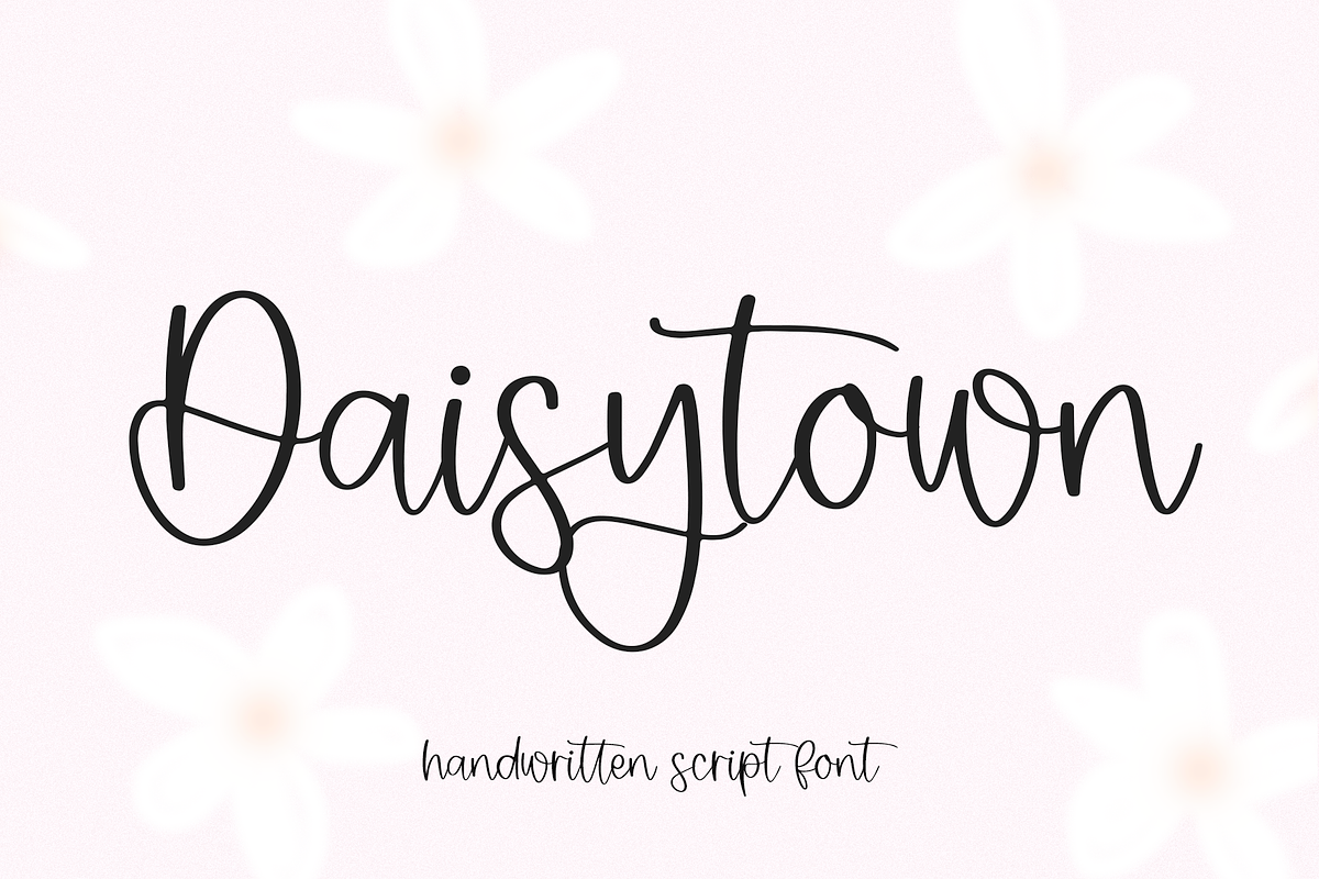 Daisytown | Modern Script Font, a Script Font by KA Designs (Photo 1 of 11)