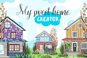 My Sweet Home Creator, a Decorative Illustration by Alina Sh (Thumbnail 1 of 5)