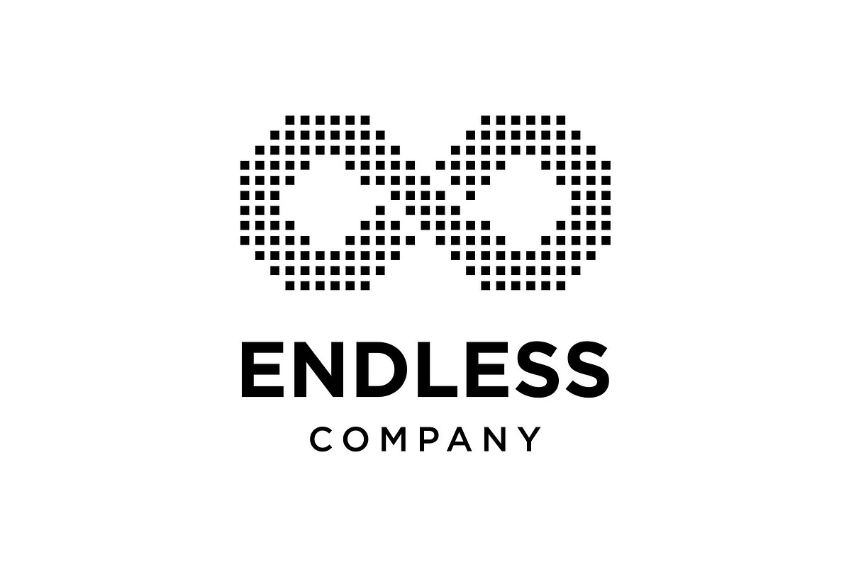 Infinity Pixel Logo, a Branding & Logo Template by Buqancreative (Photo 1 of 2)