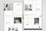 Squarespace 7.1 Therapist Website, a Templates & Theme by Studio Aleksieva (Thumbnail 2 of 9)