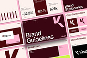 Keuzo - Brand Guideline Presentation, a Branding & Logo Template by Devators (Thumbnail 1 of 7)