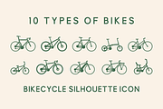 Bike Types Icons, an Icon by Zakazis (Thumbnail 2 of 3)