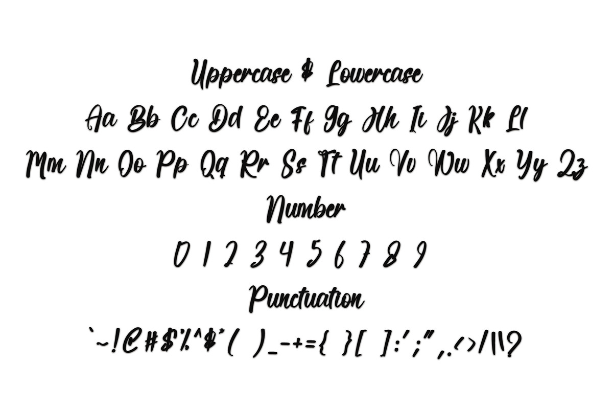 Recycleme, a Handwritten Font by InermediaSTUDIO (Photo 3 of 7)
