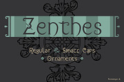 Zenthes, a Font by Fontanatype (Thumbnail 1 of 6)