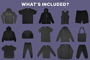 Clothing Mockup Collection Bundle 04, an Apparel Mockup by Pixel Sauce™ (Thumbnail 2 of 6)