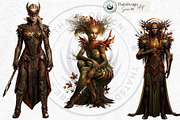 The Court of Emberfall Autumn, a Seasonal Illustration by ThatsDesignArt (Thumbnail 4 of 15)
