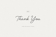 Lemontine Monoline Font, a Handwritten Font by Burhan Afif (Thumbnail 10 of 10)