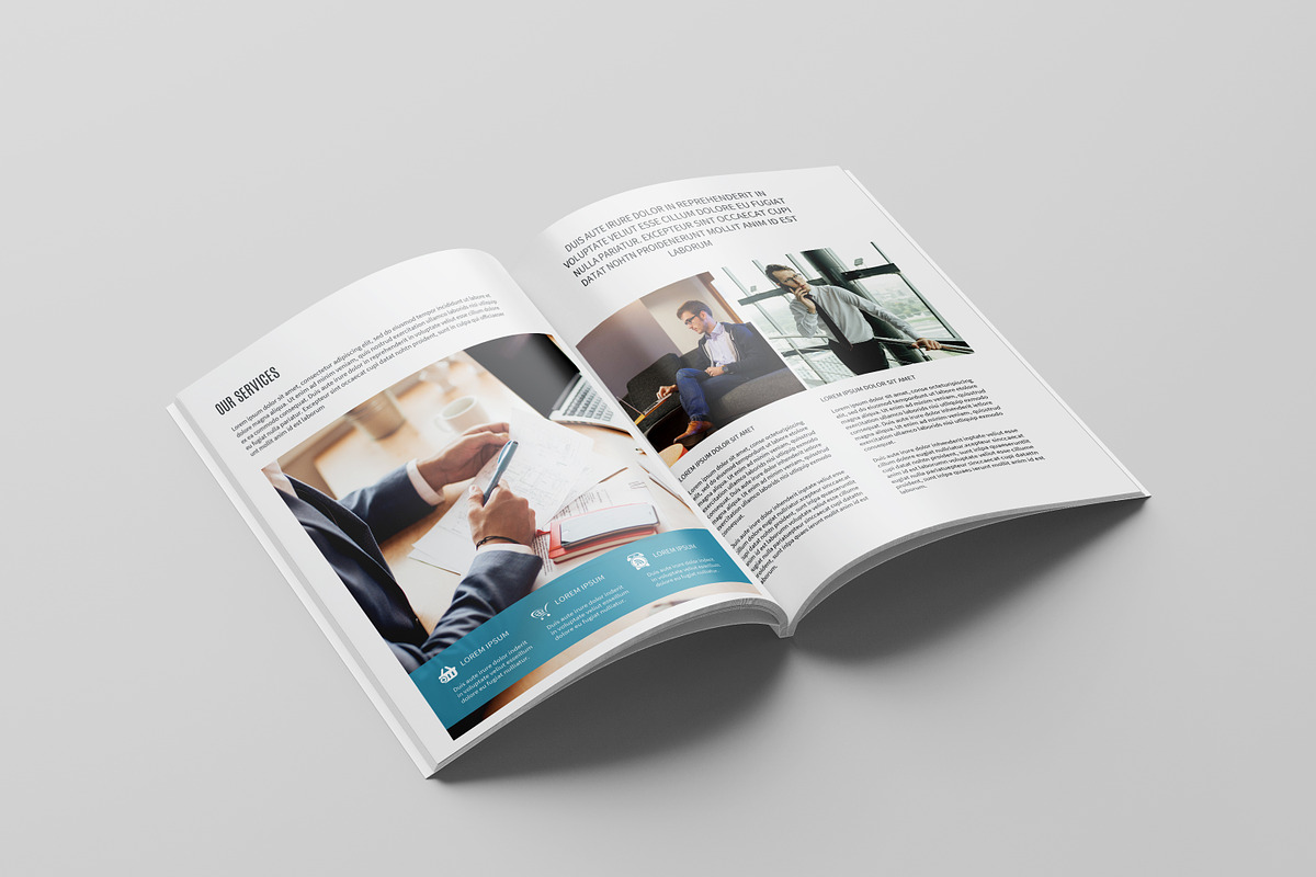 Business Brochure Template, a Brochure Template by Template Shop (Photo 3 of 8)