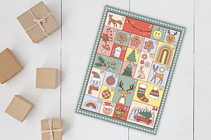 Funky Christmas Advent Calendar