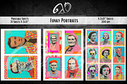 Funky Portraits: Artistic Paper, a Person Illustration by NiiiNArt (Thumbnail 3 of 8)