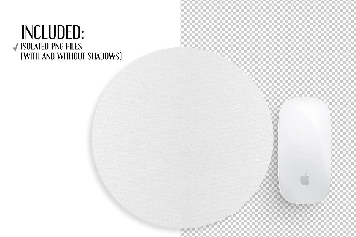 Isolated mouse pad Mockup, a Product Mockup by Dorado Stock (Photo 3 of 5)
