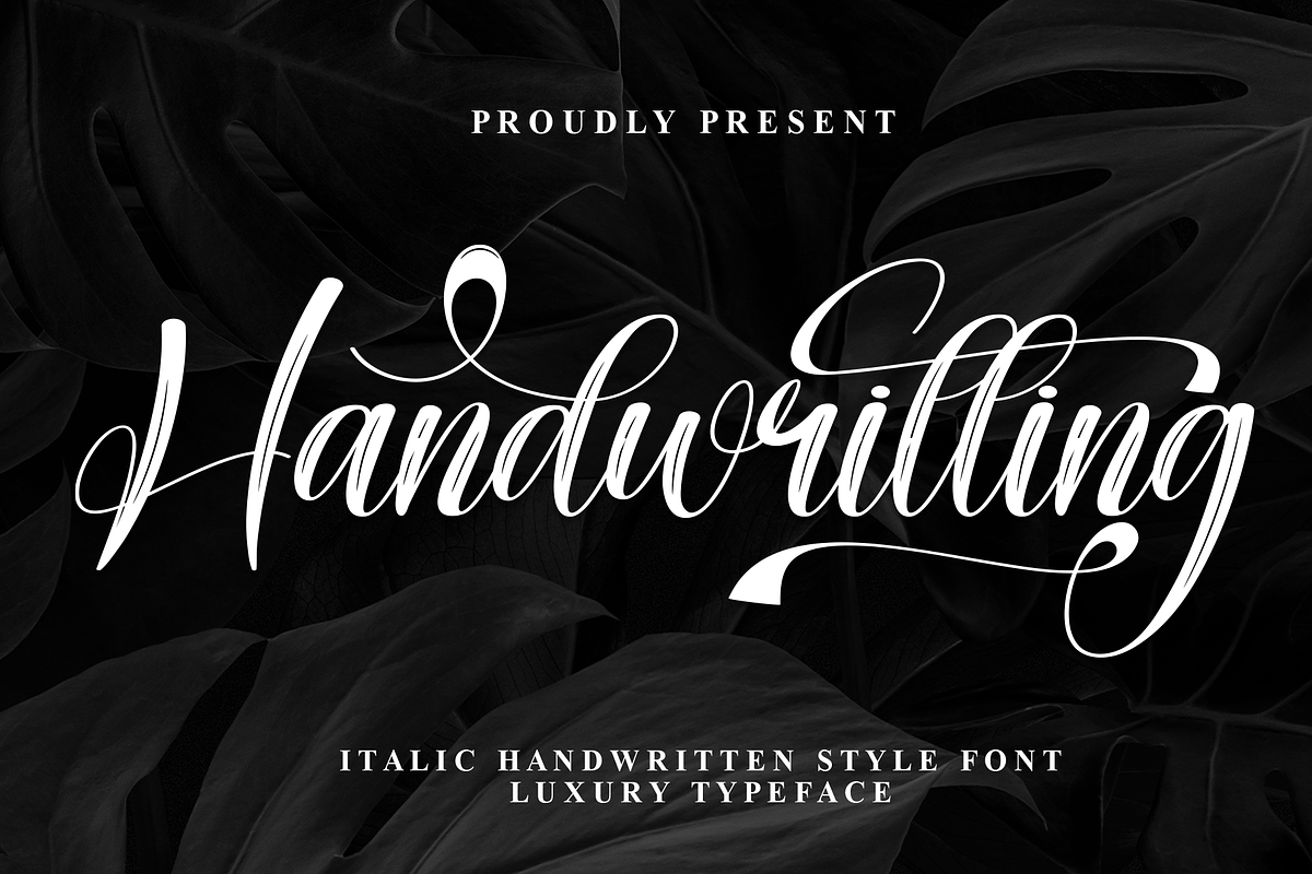 Handwritting | Script Font, a Handwritten Font by Scratchones (Photo 1 of 9)