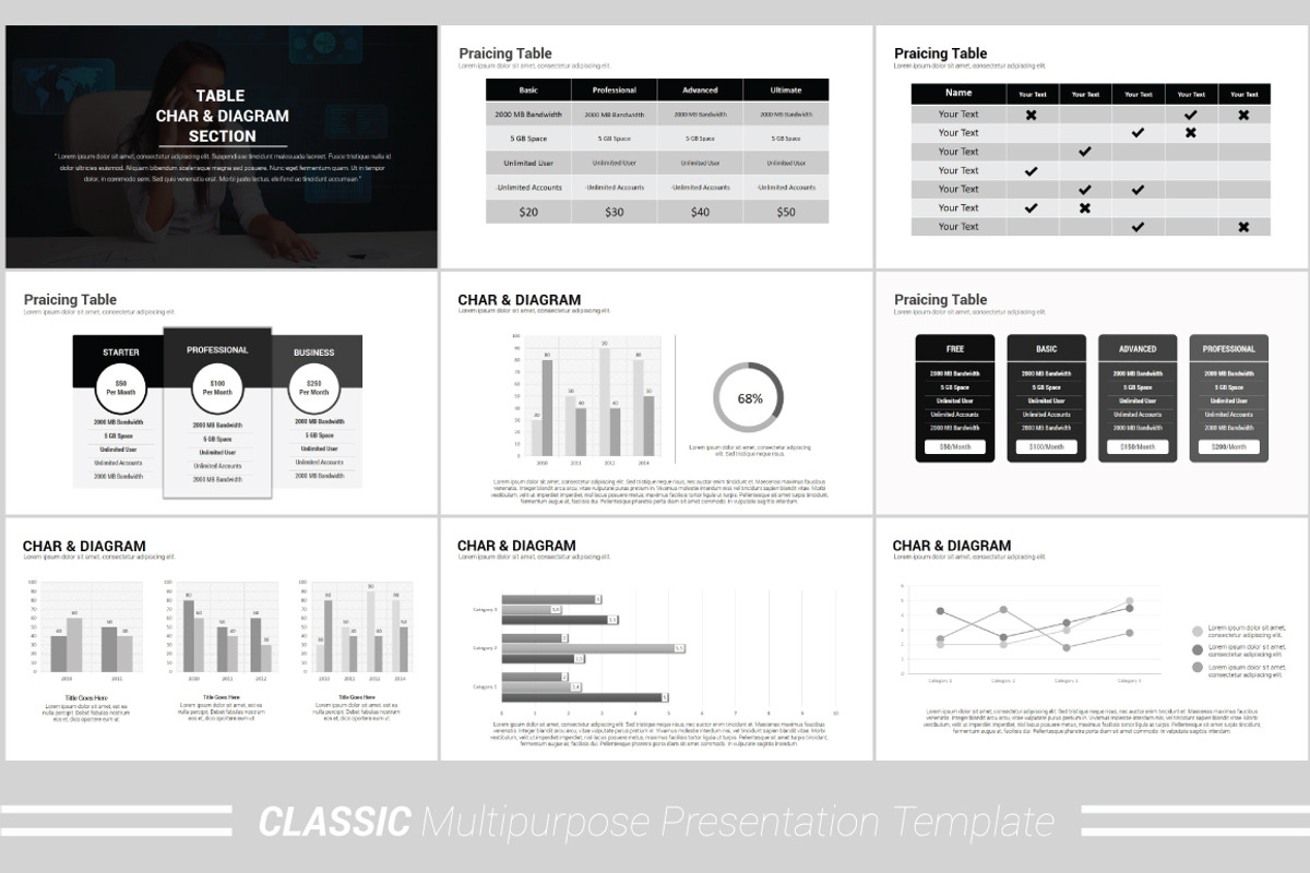 Classic Minimal Keynote Template, a Presentation Template by Presentation Official (Photo 10 of 13)