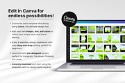 Fitness Coach Social Media Bundle, a Social Media Template by DigiPax (Thumbnail 10 of 10)