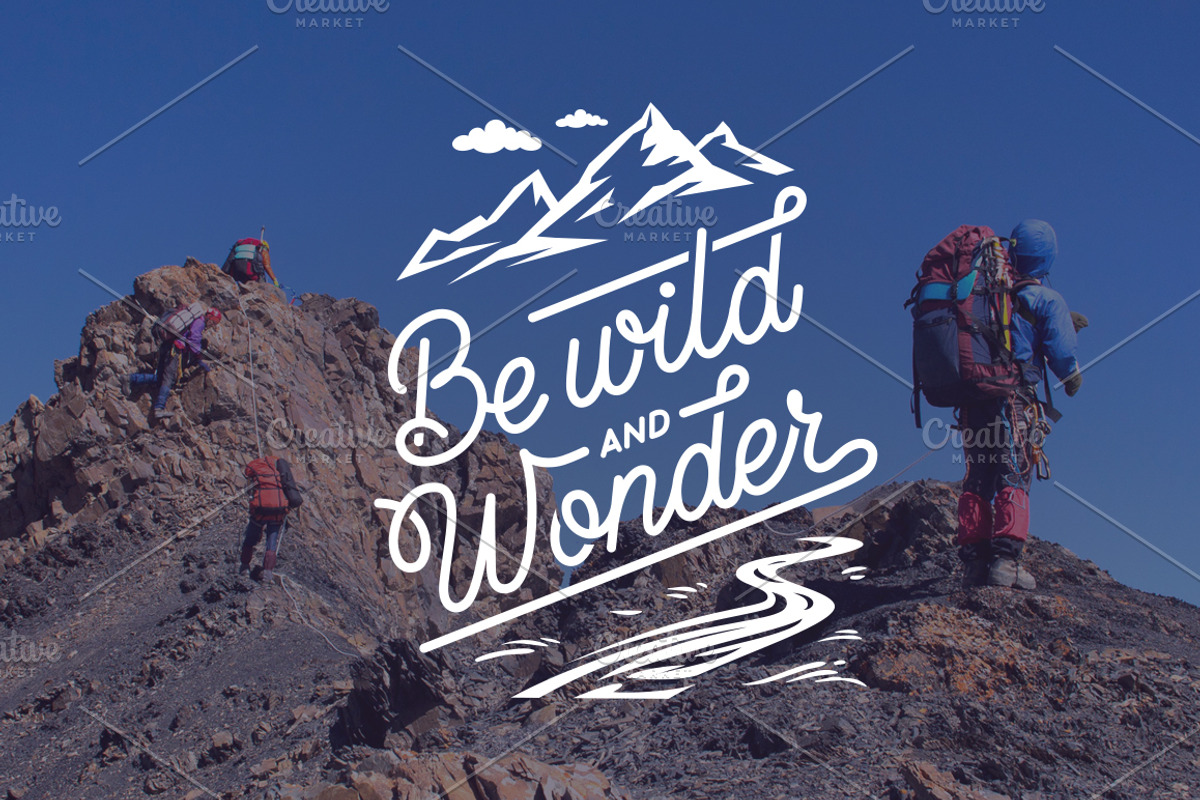Adventure Mountain Labels, an Illustration by tetiana.svirska (Photo 6 of 17)
