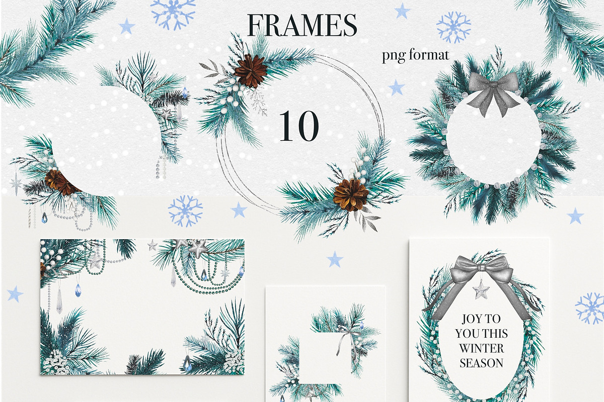 Winter Animal Watercolor Clipart Set, an Animal Illustration by DiashaArt (Photo 11 of 22)