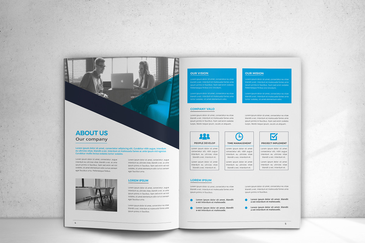 Company Profile, a Brochure Template by design_pick (Photo 4 of 12)