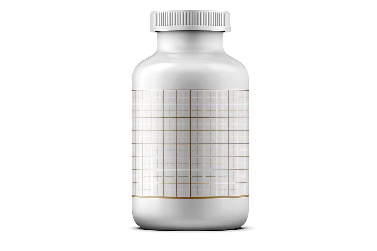 Pills Bottle Mockup, a Packaging Mockup by Reformer Mockup (Photo 7 of 7)