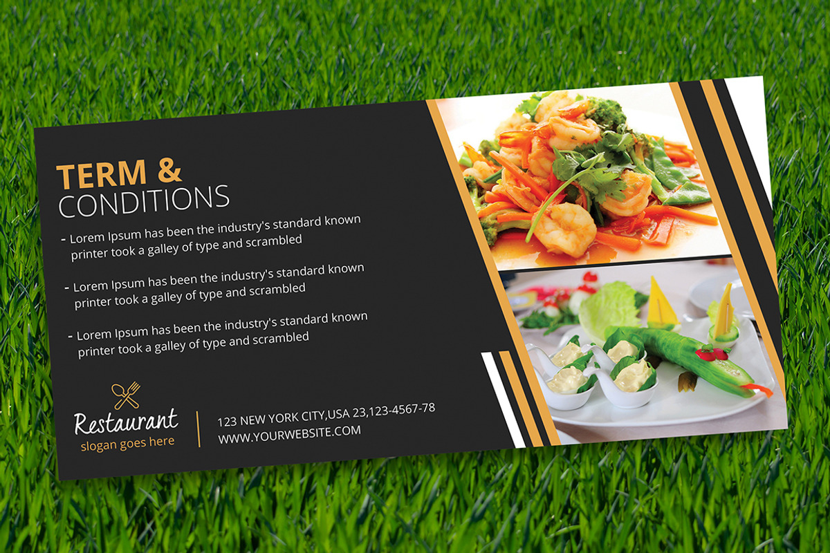 Discount Voucher, a Card Template by Creative designer