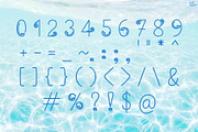Sea Wave| handwritten display font, a Handwritten Font by LivelyAutumn11.11 (Thumbnail 3 of 5)