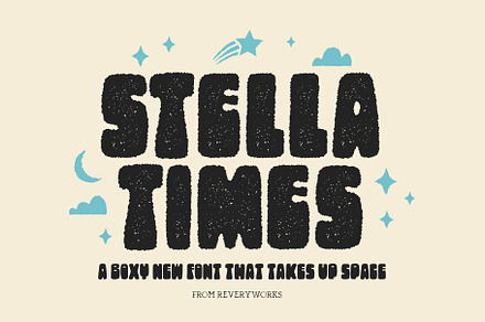Stella Times Typeface, a Font by ReveryWorks