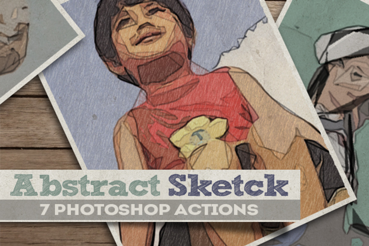 Abstract Sketch & Comic Book Creator