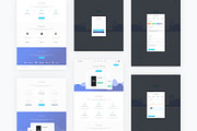 Reclient — Service PSD Template, an App Template by artemmashirov (Thumbnail 3 of 3)