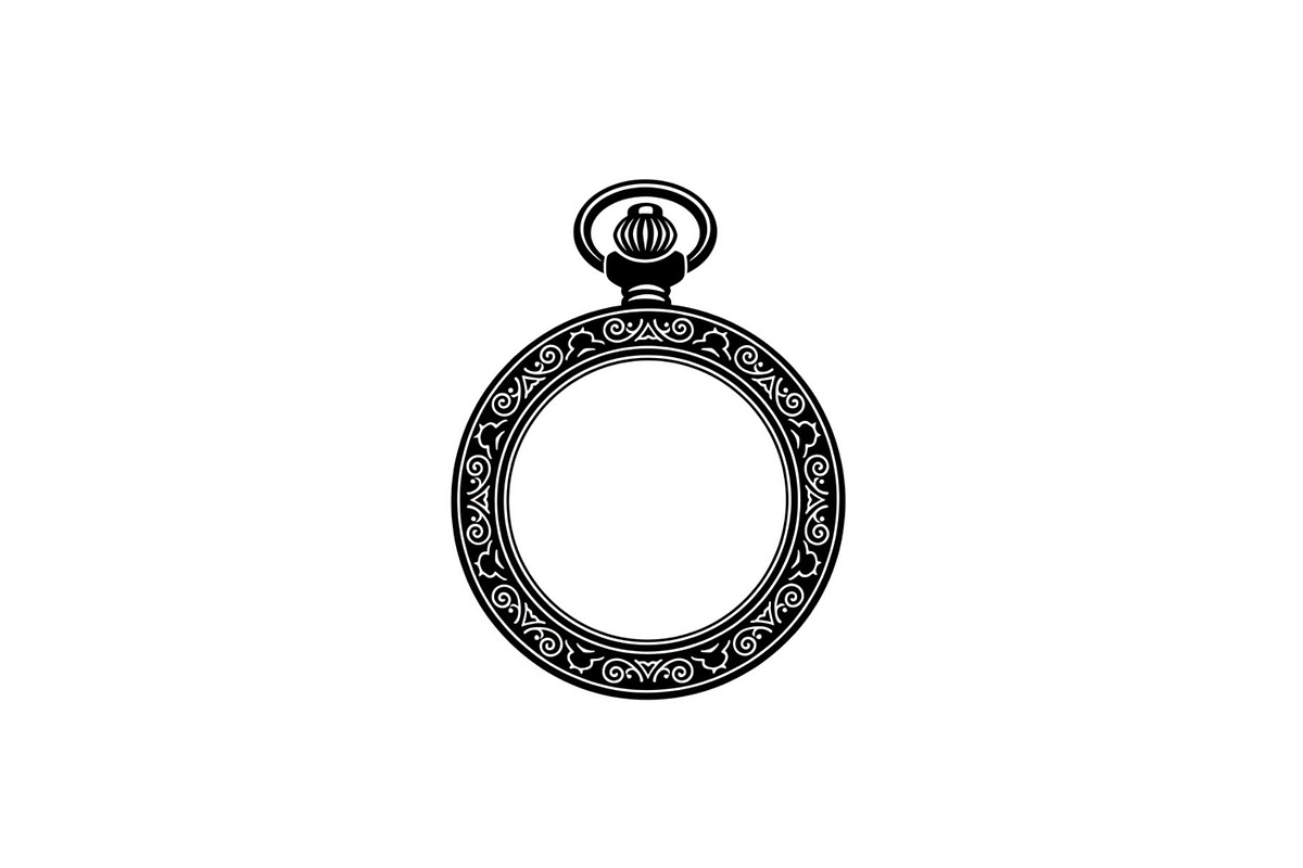 Vintage Pocket Watch SVG Bundle, an Illustration by yasushie (Photo 12 of 31)