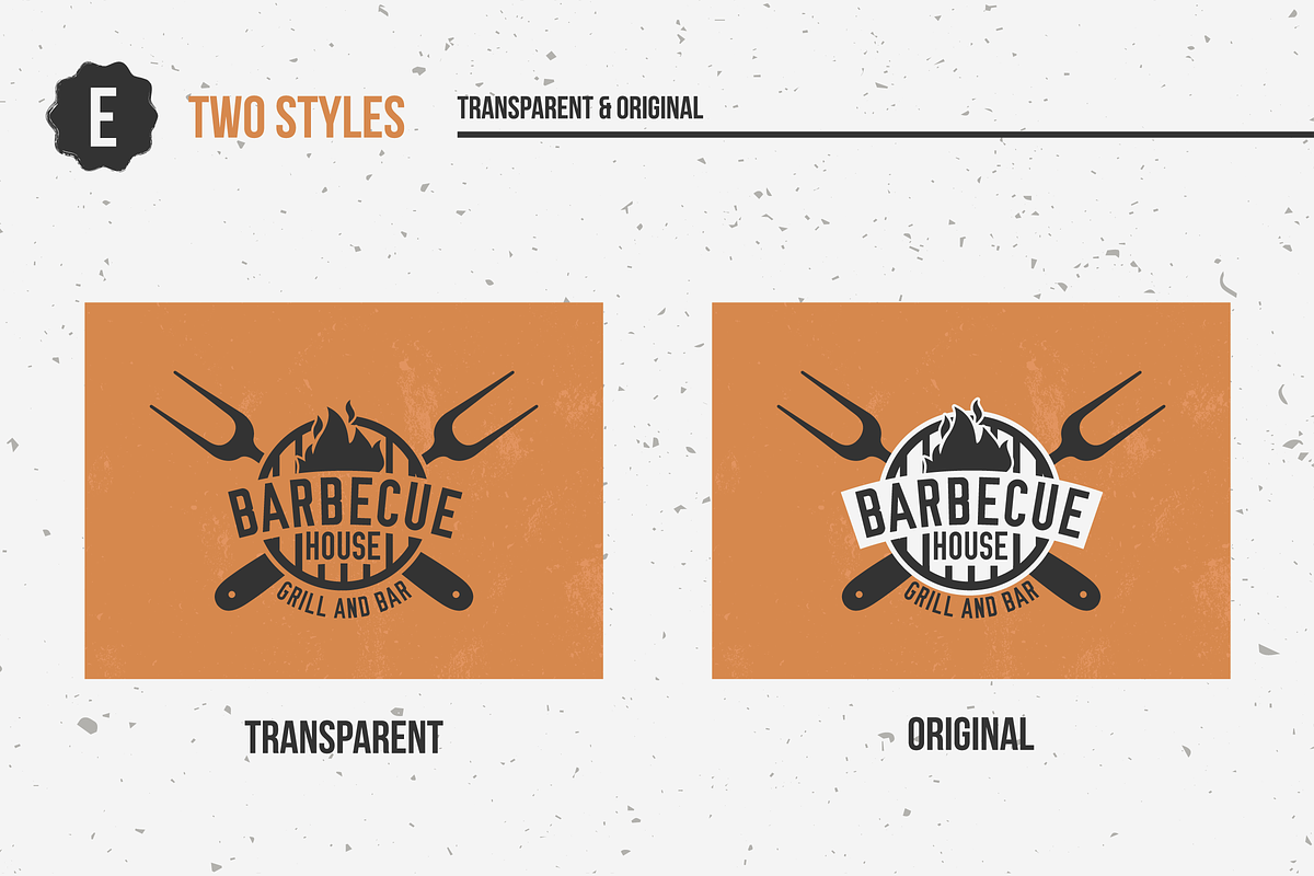Vintage Food business logo set, a Branding & Logo Template by DenysHolovatiuk (Photo 4 of 13)
