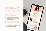 Link In Bio Template | Boho Coach, a Landing Page Template by Ciera Design Templates (Thumbnail 3 of 9)