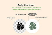 Forest Leaves Linocut Bundle, an Illustration by ClayStudio (Thumbnail 5 of 8)